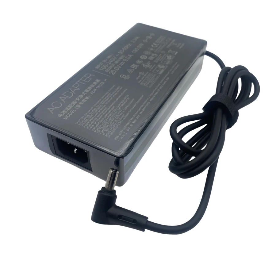 Фото Адаптер переменного тока 180 Вт, 20 В, 9 А, 6,0*3,7 мм ADP-180TB H для Asus ROG Zephyrus GA502DU TUF505DU FX506L A17, зарядное устройство для ноутбука №2