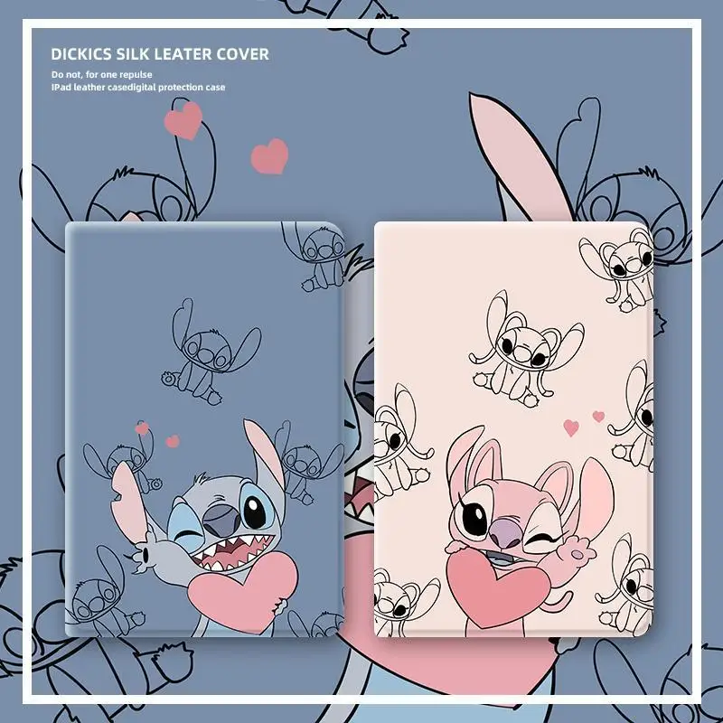 

2022 New Bandai Disney Cartoon Flip Shell Cover for Xiaomi Pad 5 4 Case Mipad Xiaomi Mi Pad 5 Pro Soft Adhesive Flip Shell Cover