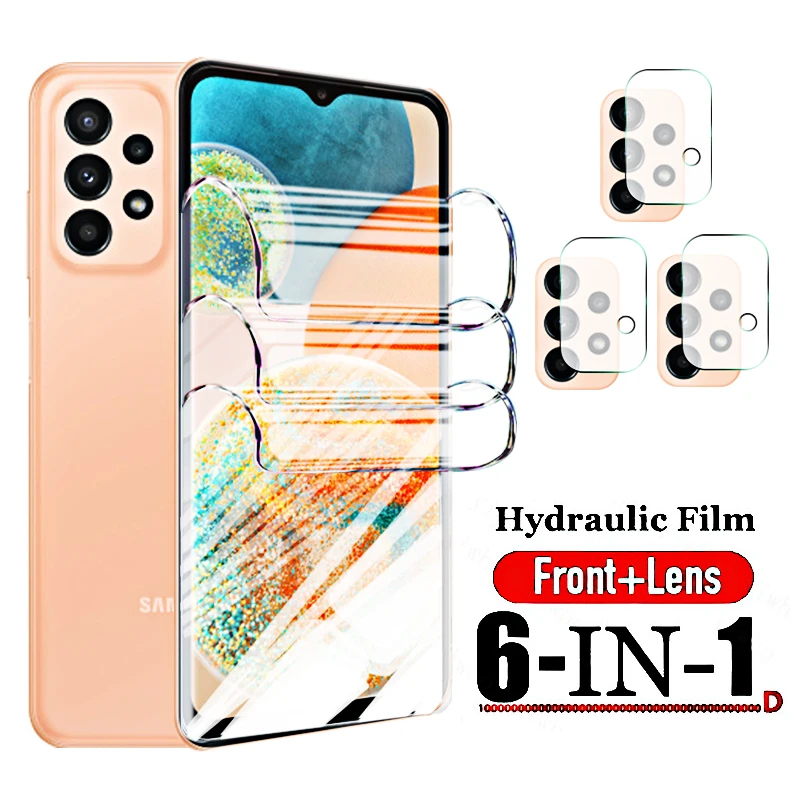 

Гидрогелевая пленка для Samsung Galaxy A23 5G, защитная пленка для экрана для a13 a33 a53 a73 5g 4g a52 a32 a52s, защитная пленка, не стекло