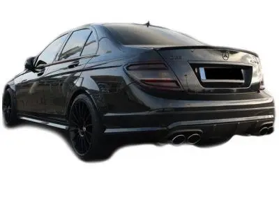 Диффузор для заднего бампера Amg из АБС-пластика спойлер Mercedes Benz C Class W204 C63 AMG C300 sports