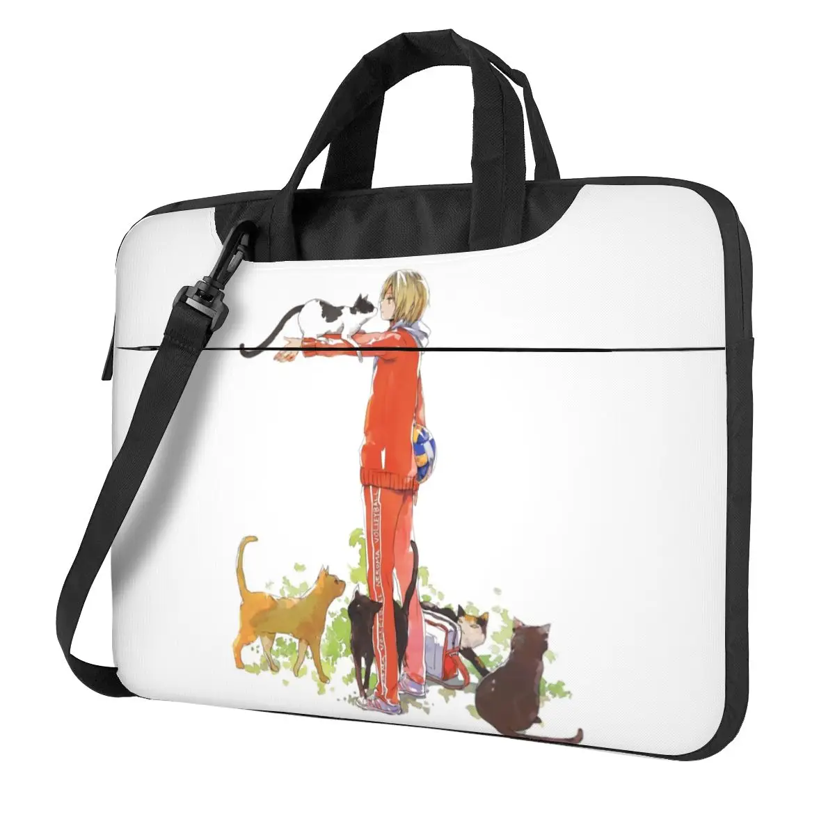 

Haikyuu сумка для ноутбука Haikyuu Kenma для Macbook Air Pro Microsoft Kawaii водонепроницаемый чехол 13 14 15 15,6 чехол