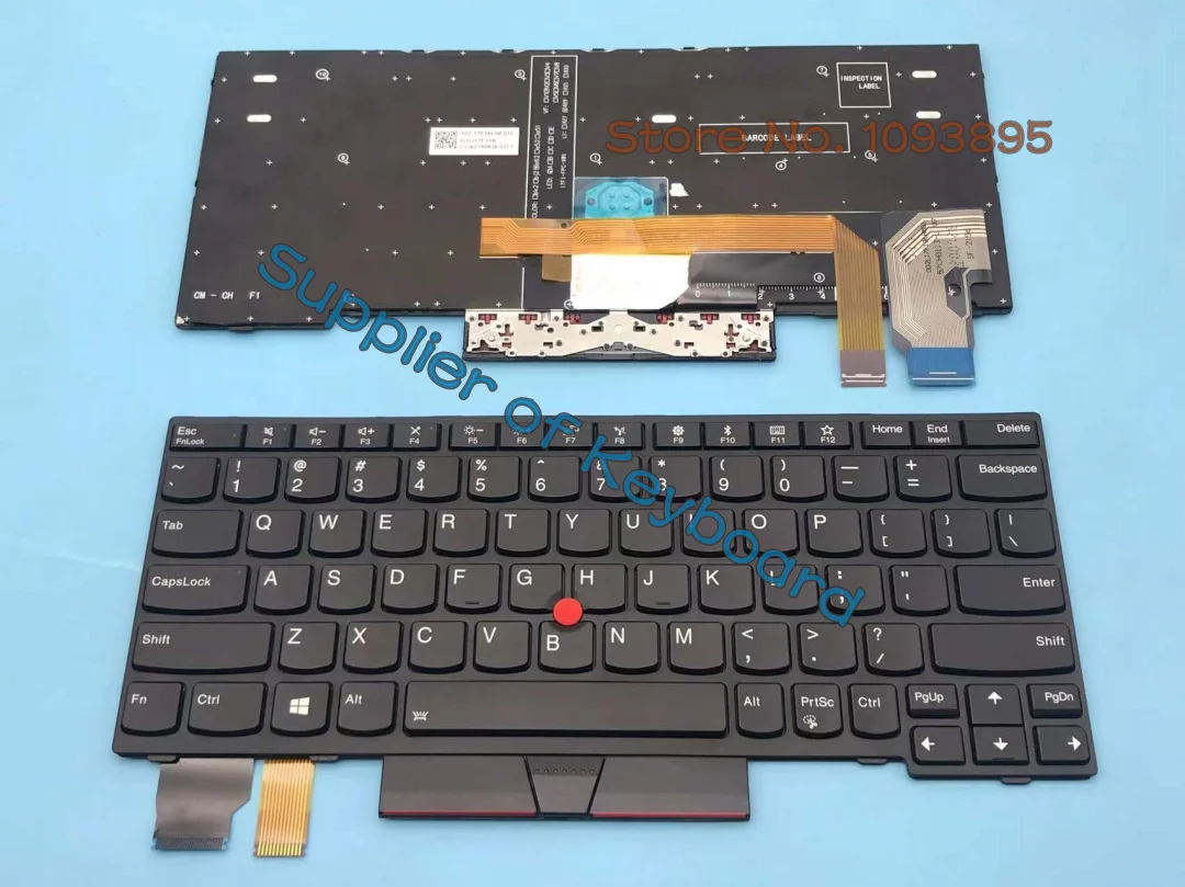 

For Lenovo Thinkpad X280 A285 X390 (isn't X390 Yoga) X395 L13 X13 Yoga S2 5TH 01YP130 English/Latin Spanish Keyboard