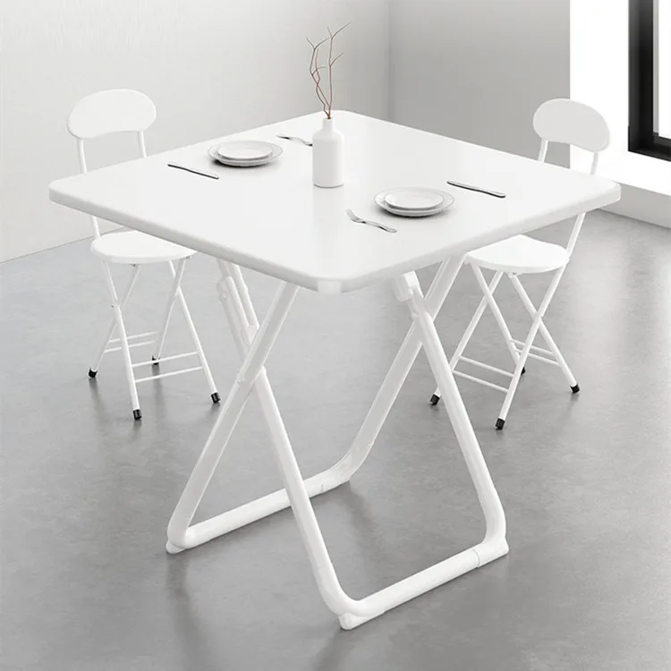 

Folding Household Dining Table Set Simple leisure Computer Desk Portable Round Table Home Furniture Kitchen Table