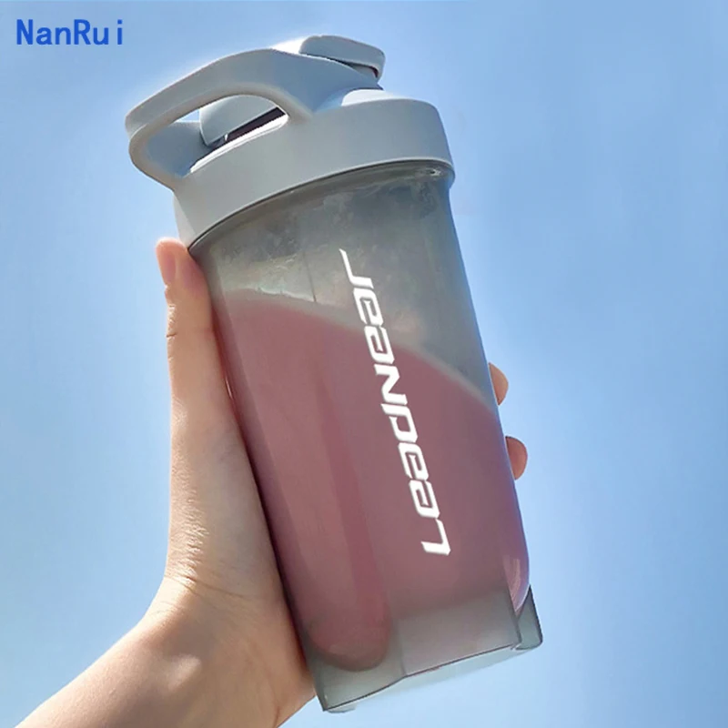 Milkshake Gym Cup 500ml Whey Protein Shaker Water Bottle For