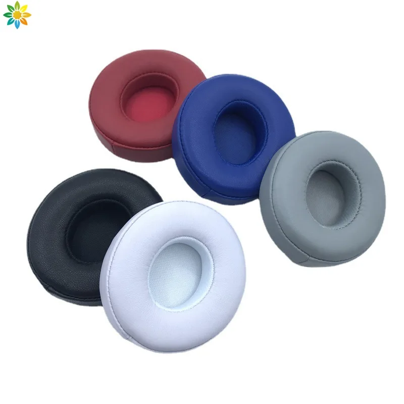 

Replacement Ear Cushion Earpads For Beats solo2 Bluetooth Solo3 Wireless lambskin Ear Pads Earbuds Headphone Earpads