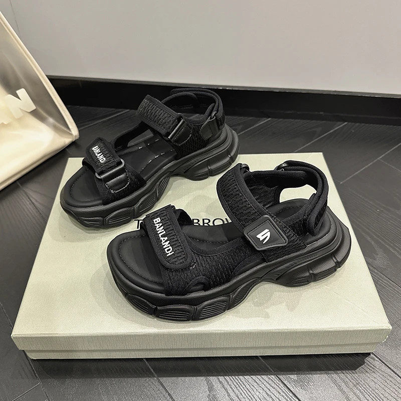 Elegant Party Sandals Girls Wedges Luxury Designer Shoes for Women 2023 Pumps Chunky Platform Gladiator Sandals Summer Footwear