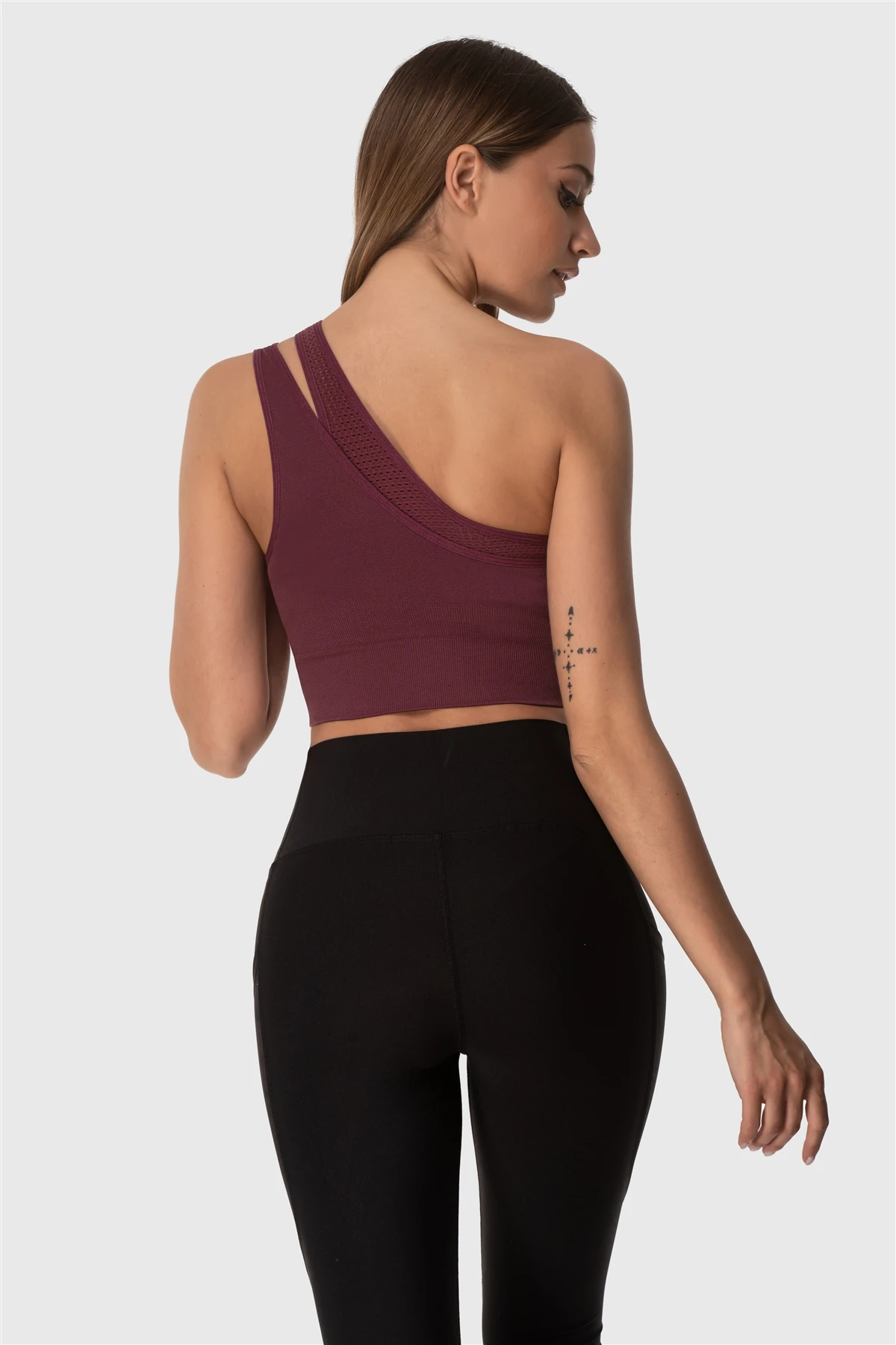 

Superstacy Sports Bustier Burgundy