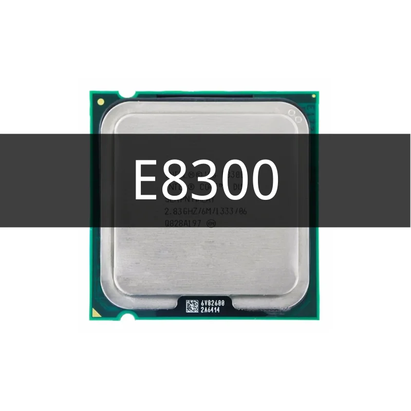 

Core 2 Duo E8300 Socket LGA 775 CPU Processor (2.8Ghz/ 6M /1333GHz)