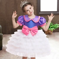 2022 pageant baptism 1st birthday fluffy cake dress for baby girl clothing princess dresses lace wedding party dress 0 6 year