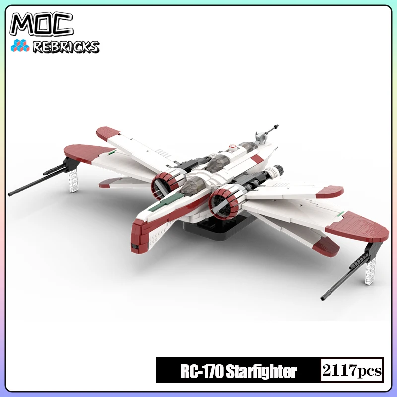 Космическая война, Muunilinst 10 ARC-170 Звездный боец, строительные блоки, игрушки, наборы моделей, сделай сам, классические коллекционные наборы, детские подарки