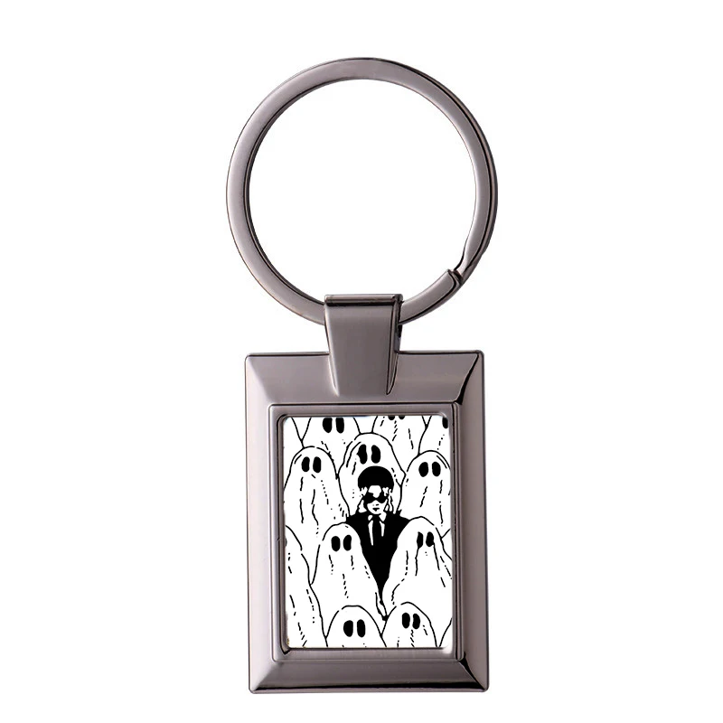 

Брелок Phoebe Bridgers Ghost Wrq, кольцо, ювелирный аксессуар, модный брелок с сердцем на заказ