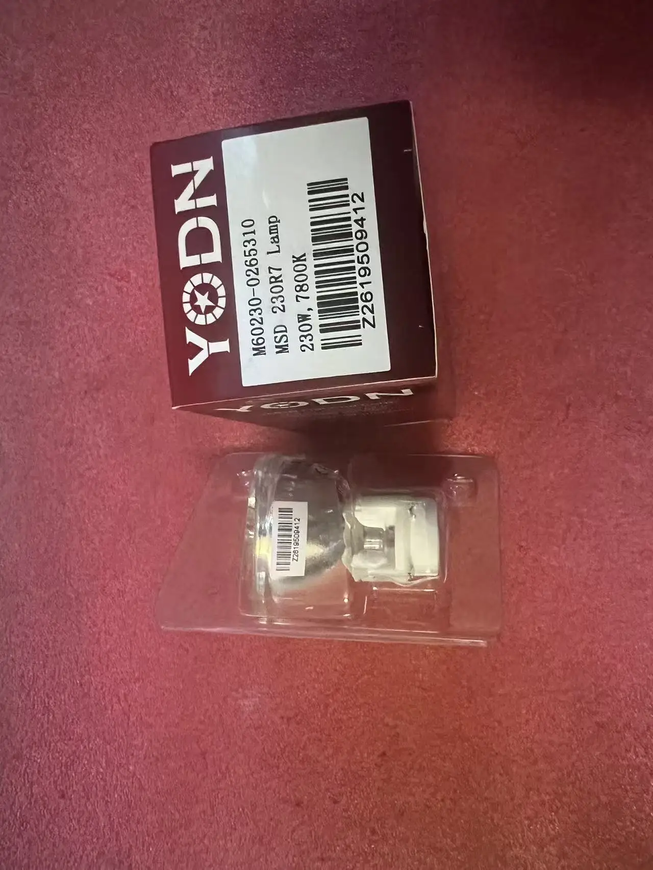 Запасная лампа AWO 230 Вт для YODN MSD230R7 7R  SIRIUS HRI 230 Вт  FIW CSD 230 Вт, лампа с линейным световым пучком. (art.: 3920dd11fb6ad) - 3920dd11fb6ad