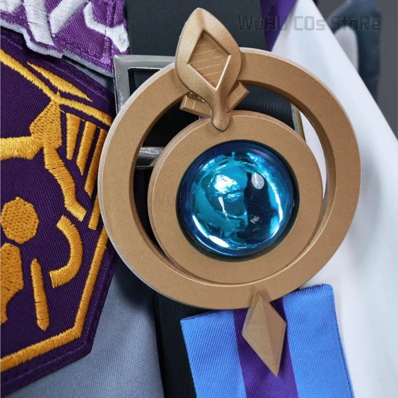 Женский и мужской костюм для косплея Wanderer сумка парика Genshin Impact × MEGA MGC кофейная