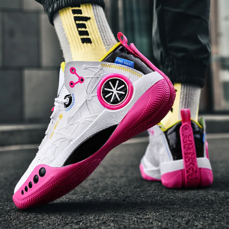 2022 Fashion Rainbow Colorful Mesh Low Men's Basketball Sneakers Unisex Hip-hop Running Sport Sneakers Women zapatillas basquet