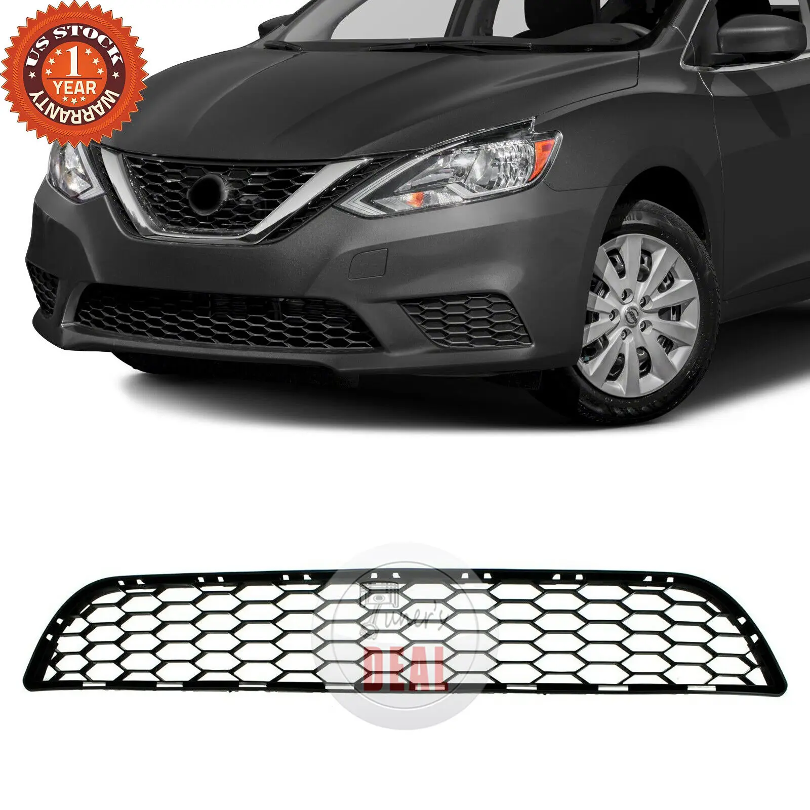

High Quality ABS Car Front Bumper Face Bar Grille For Years 2016 2017 2018 Nissan Sentra Auto Accessories