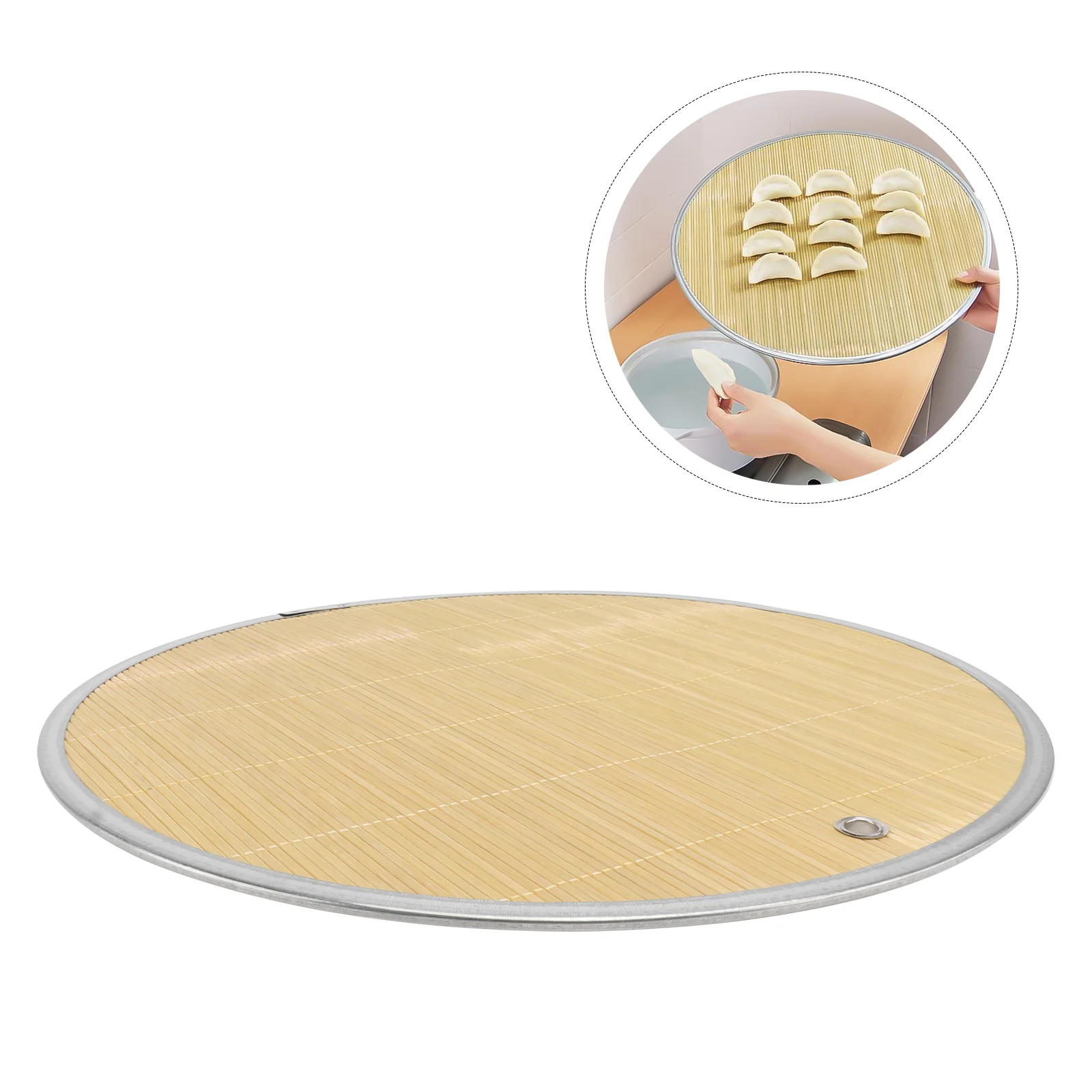 

Basket Serving Woven Bread Tray Rattan Storage Bamboohandwoven Vegetable Bowls Pad Platter Round Wall Cover Plate Snacks