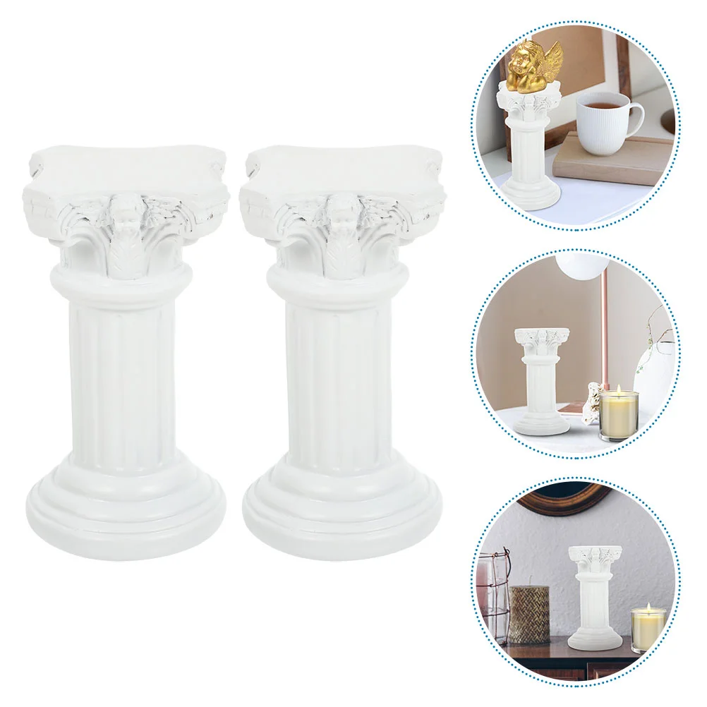 

Column Roman Stand Pillar Pot Flower Homeplantergreek Decor Holders Landscapecandlestick Props Photo Decors Micro Vase