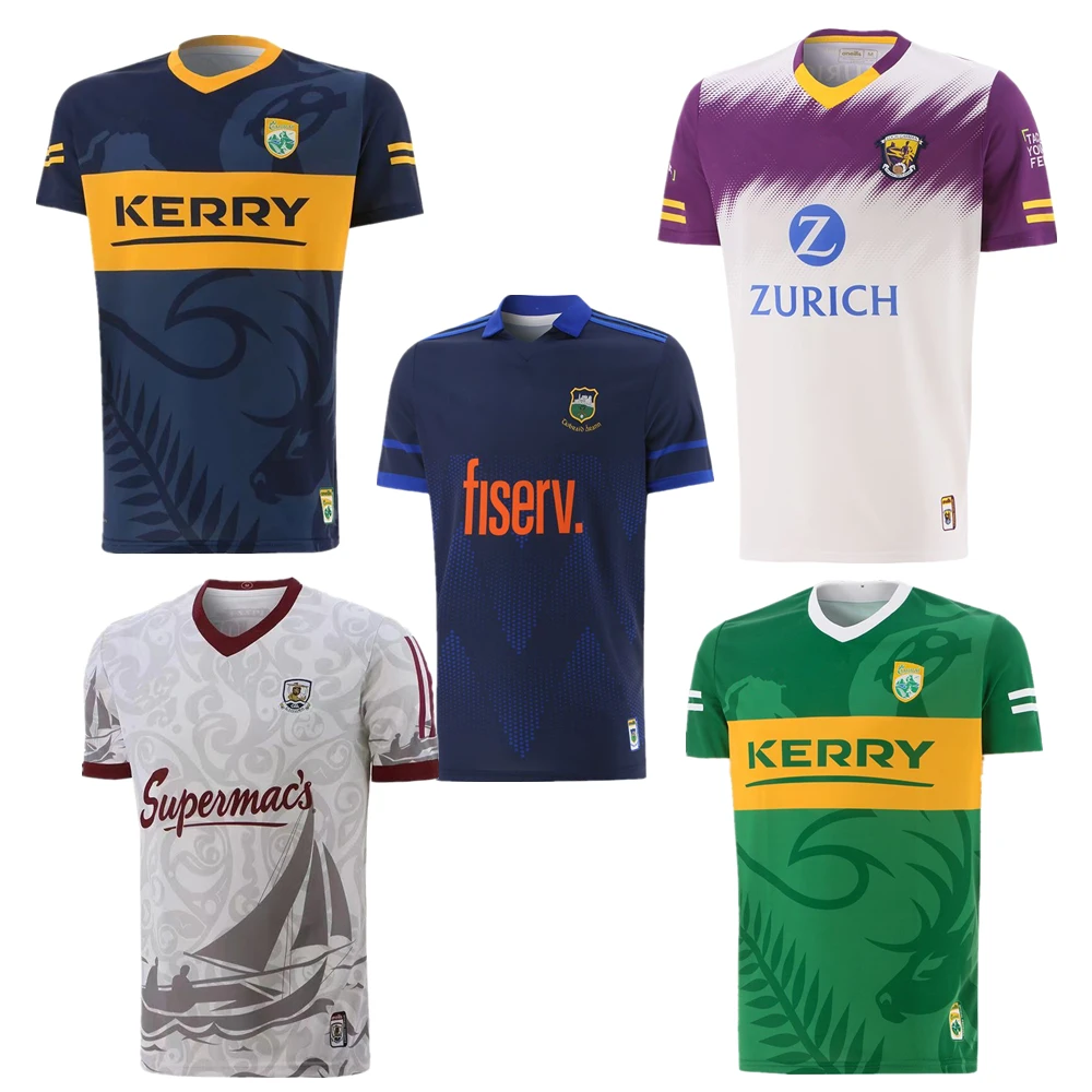 

NEW 2023 GAA All teams jersey Derry Bloody Sunday Commemoration Jersey wexford offaly Meath Kerry vest singlet Ireland shirt