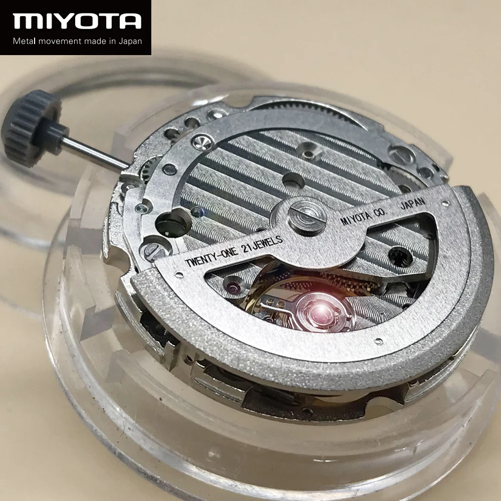 

Часы Miyota 82S7 Мужские механические, брендовые наручные часы-скелетоны с механическим механизмом 24 часа, автоматическая Замена