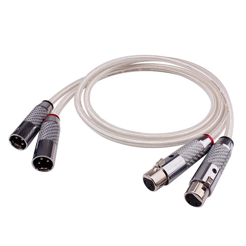 

Silver Plated Hifi XLR Male to RCA Male Cable High Performance QED hifi XLR to XLR Cable