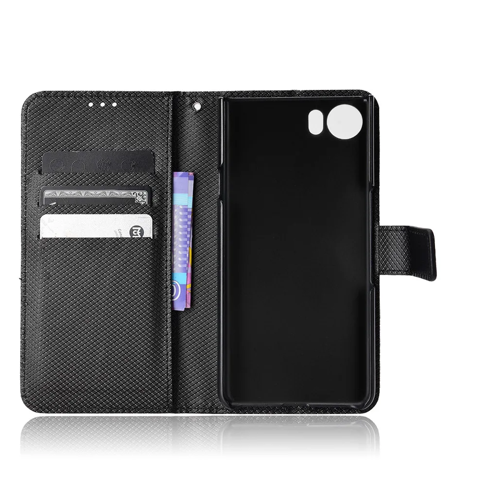 Leather Case Protect Cover For BlackBerry Keyone DTEK70 Flip Stand Wallet Card Phone Coque |