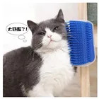 Расческа для кошек, угловой Массажер С Кошачьей Мятой, щетка для ухода и ухода за кошкой, товары для ухода за кошкой