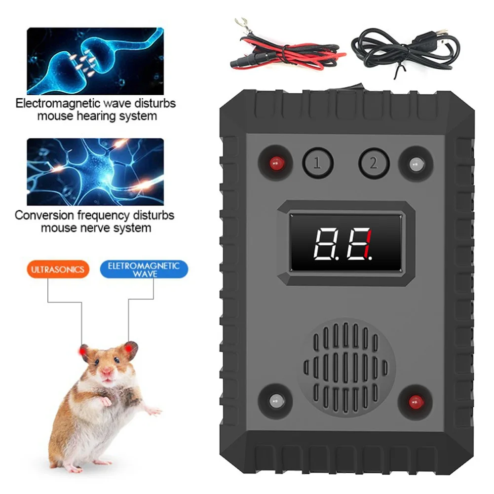 Ультразвуковой отпугиватель мышей и грызунов под капот