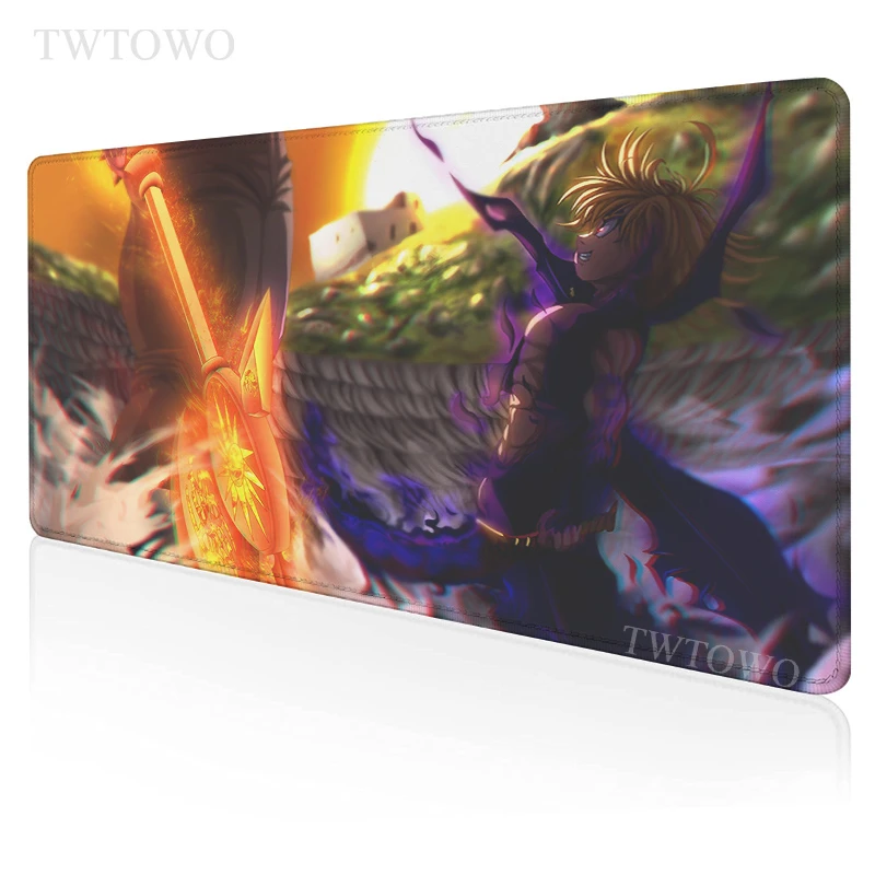 

Anime Nanatsu No Taizai Mousepad Large New HD Desk Mats keyboard pad Natural Rubber Carpet Gamer Anti-slip Mouse Mat Mice Pad