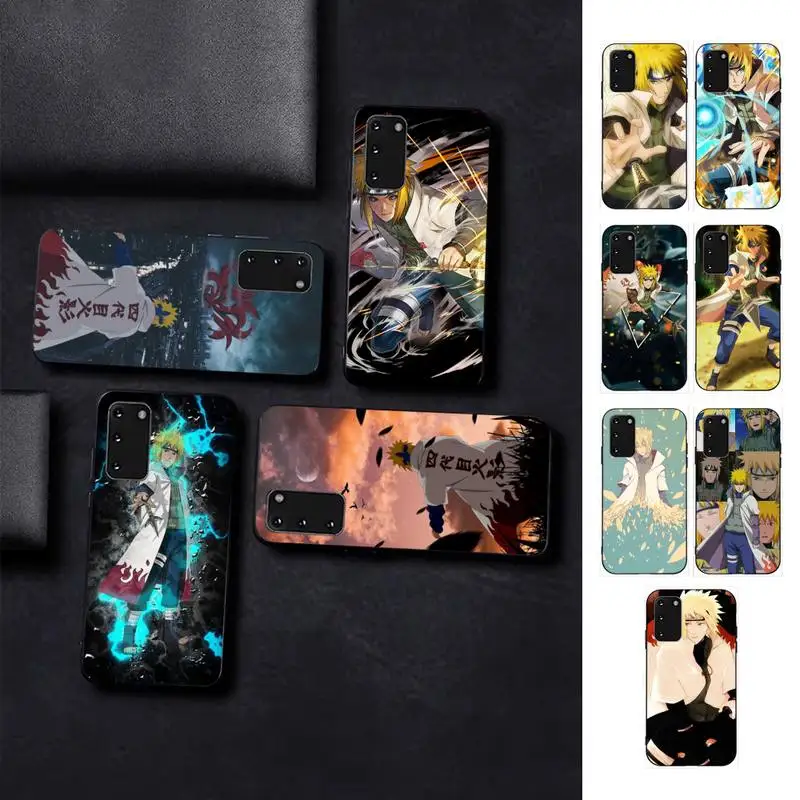 

BANDAI Anime Namikaze Minato Phone Case for Samsung S10 21 20 9 8 plus lite S20 UlTRA 7edge
