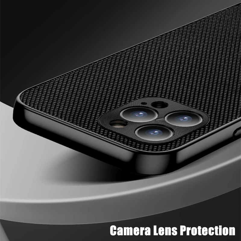 Противоударный чехол для OPPO Find X3 Lite плетеный нейлоновый мягкий силиконовый