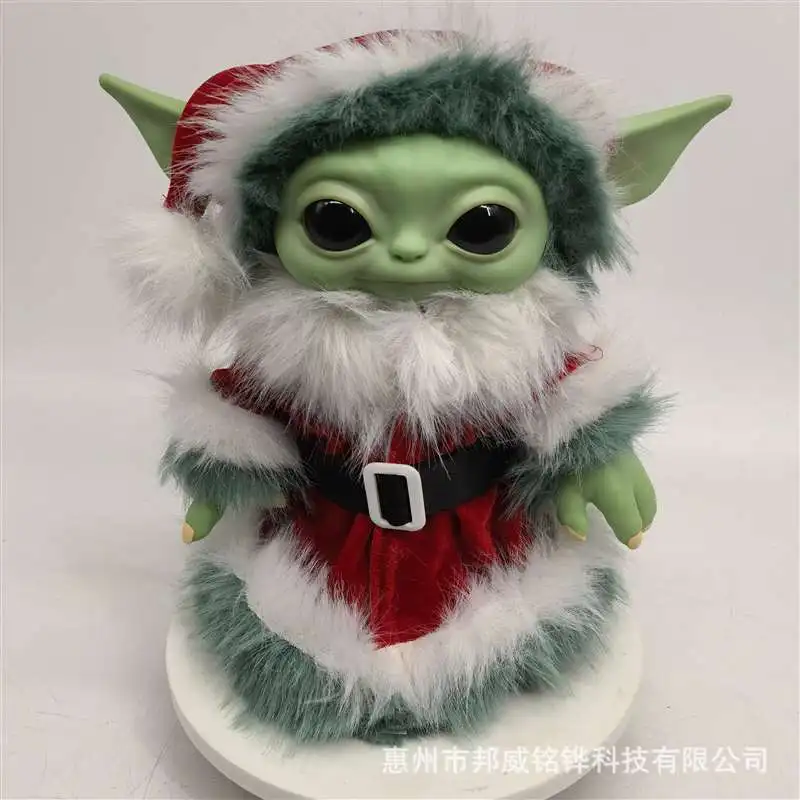 

New Disney Yoda Plush Figure Grogu Action Figure Toys Baby Yoda Star Wars 27cm Anime Plush Doll Christmas Gifts For Children