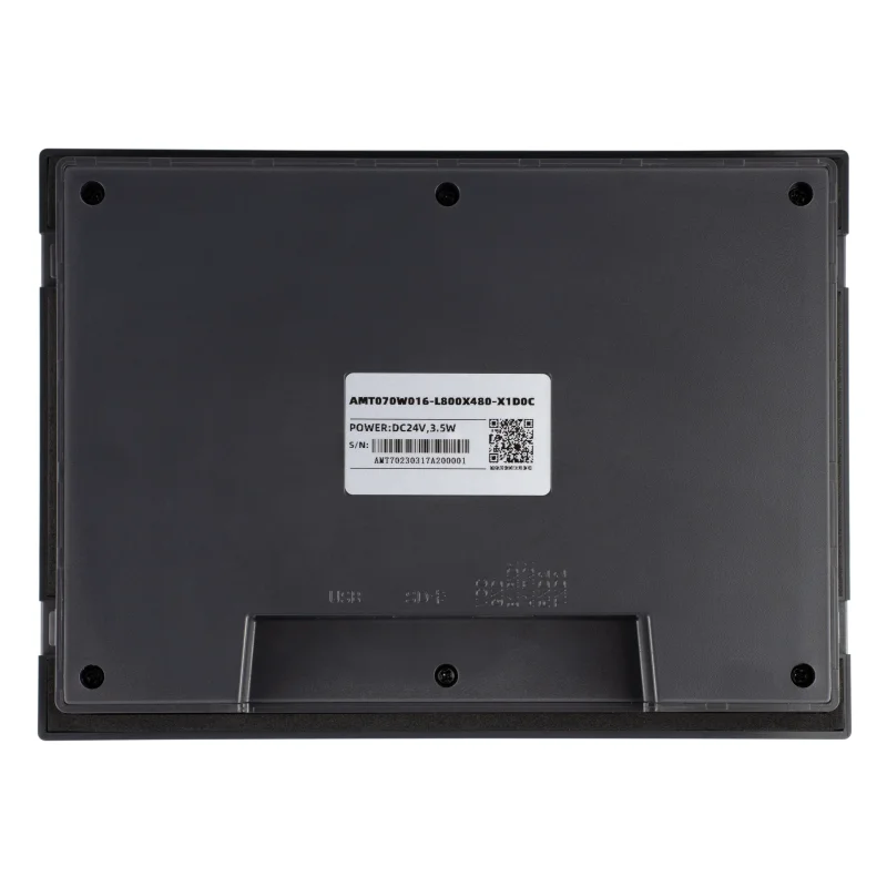 Фото Промышленный сенсорный HMI-дисплей, TFT 4.3/7″, 480×272/800×480, 16-64 МБ ОЗУ, RS485/RS232, IP65 (фронтальное расположение), SD+USB, крепление на DIN-рейку №4