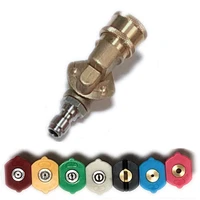 car cleaning turbo nozzles sprayer for quick connector rotary pivoting coupler jet sprayer car pressure washer accessory