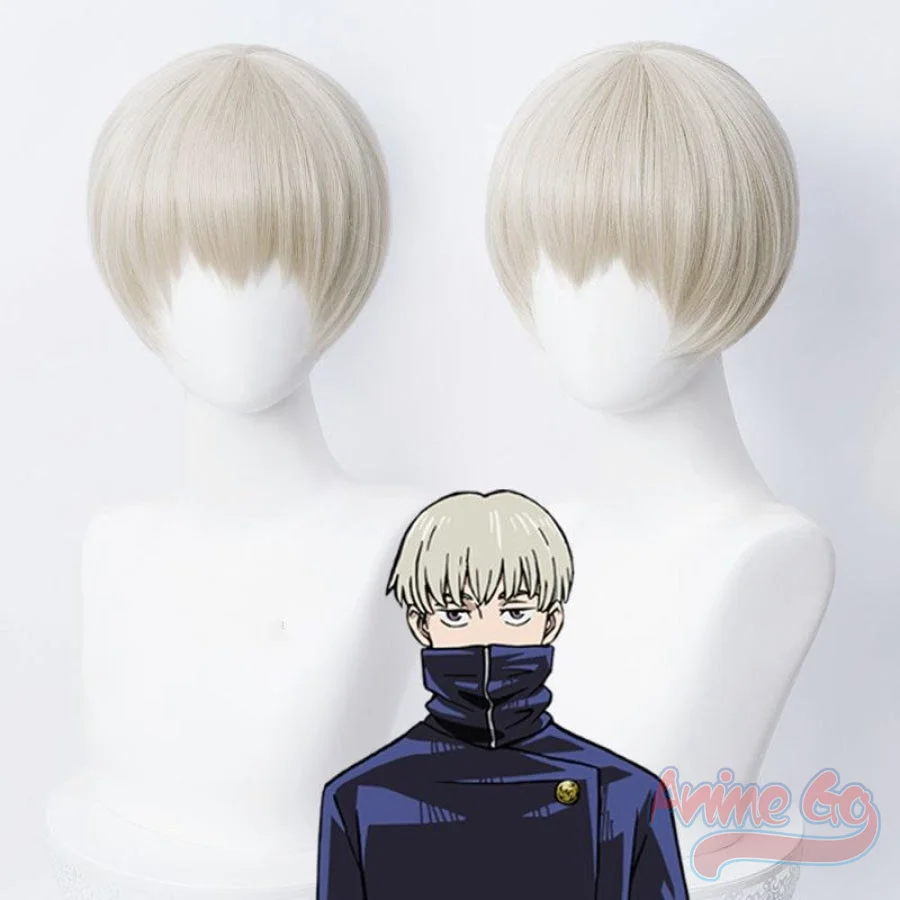 

Jujutsu Kaisen Bob Hair Toge Inumaki Cosplay Wig C00525