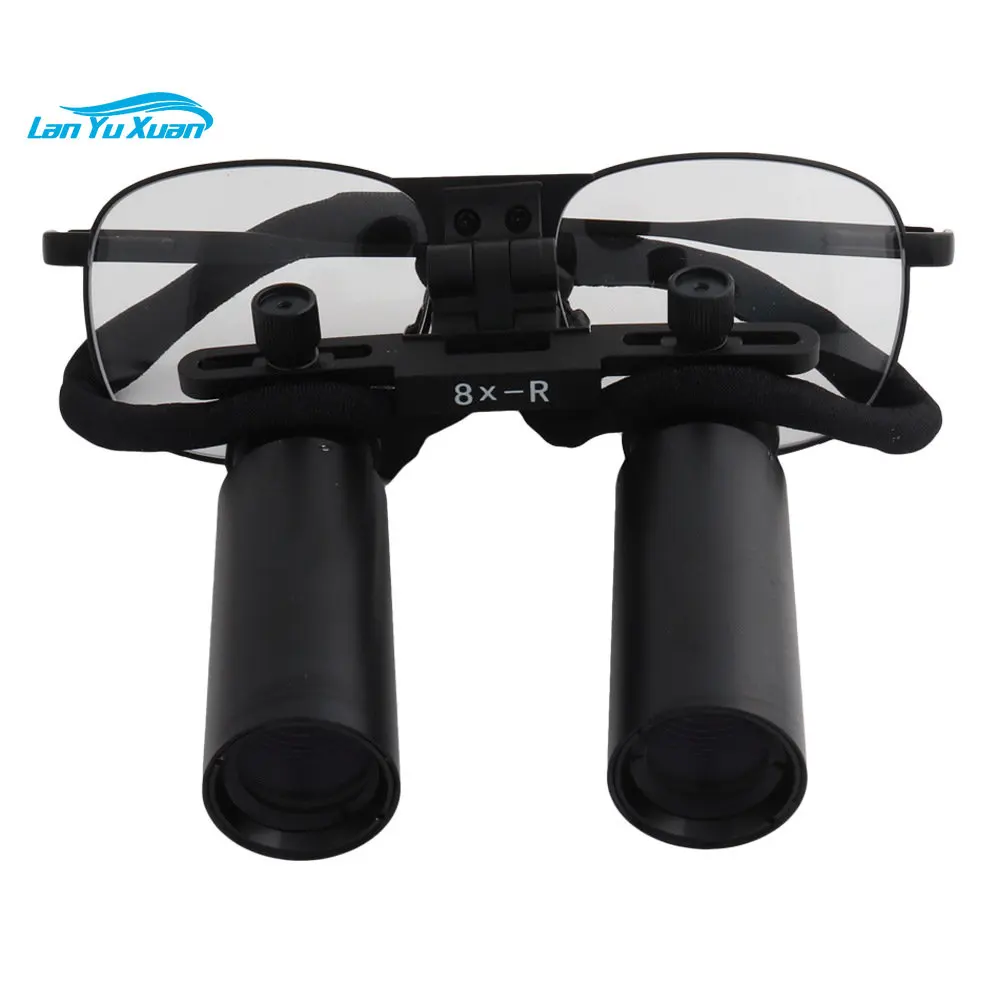 

De-ntal 8 times medical surgery surgical oral binocular wearing glasses magnifying glass medical otorhinolaryngology