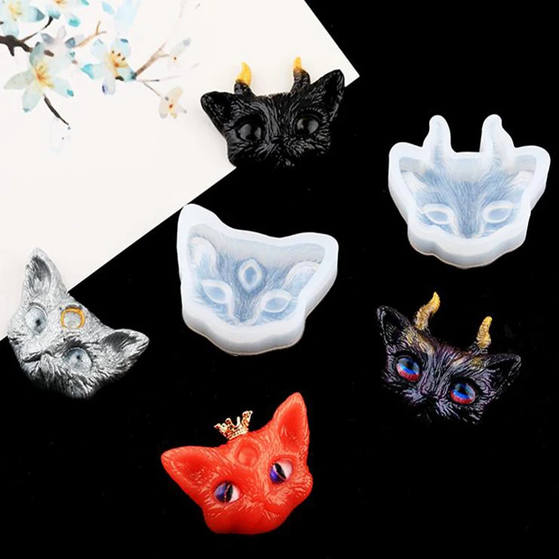 Силиконовые формы сделай сам для колец ключей ювелирных изделий Ангел Демон