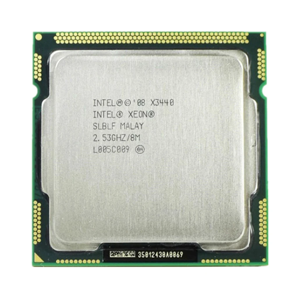 

Intel Xeon X3440 2.5 GHz Quad-Core Eight-Thread 95W CPU Processor 8M 95W LGA 1156