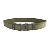 camping tactical men belt heavy duty tactical belt canvas waistband gift adjustable canvas belt for hiking climbing hunting