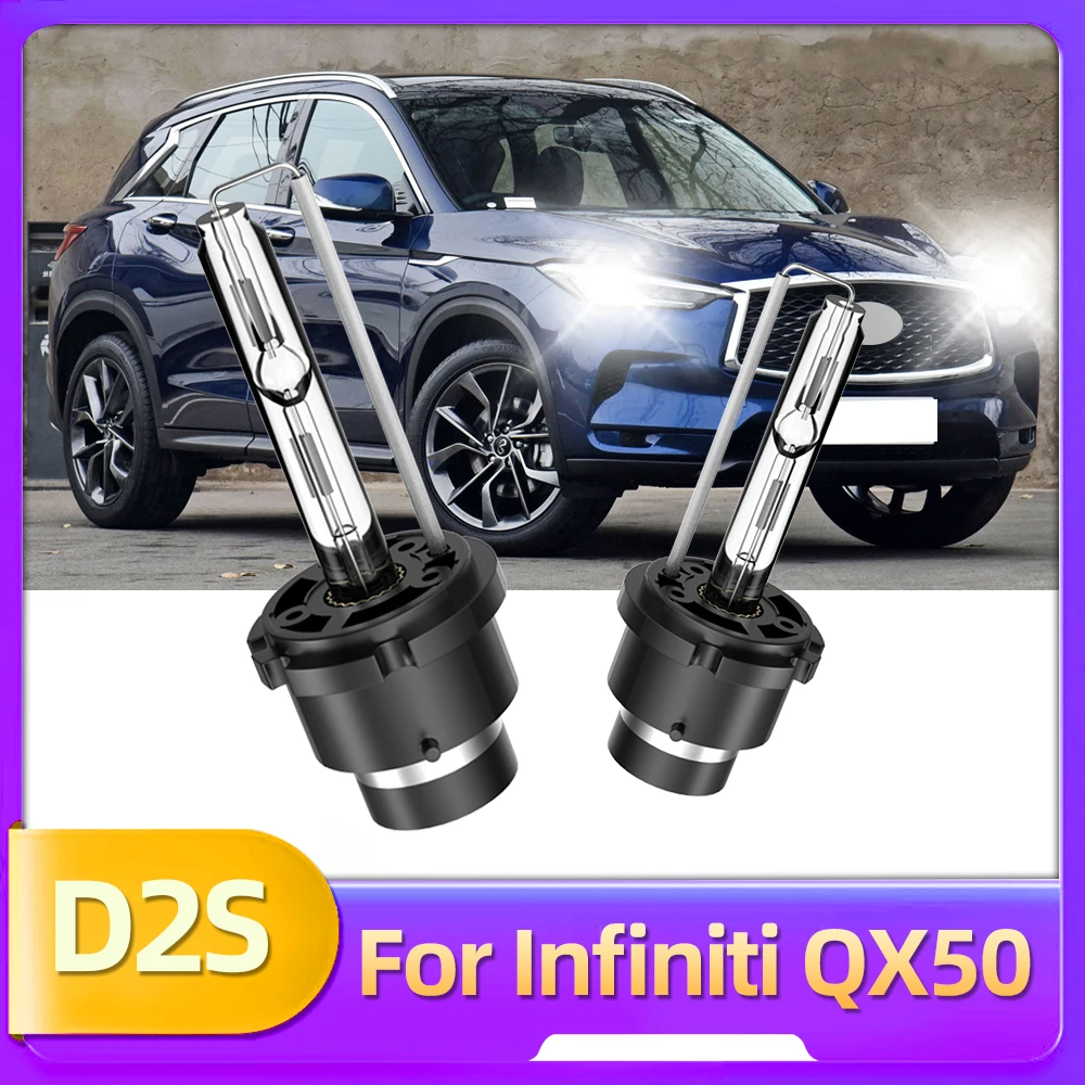 

Roadsun 2 шт. D2S 35 Вт DC 12 В Автомобильные Hid Ксеноновые лампы для Infiniti QX50 5-дверный хэтчбек белый 6000 К Фары Светильник лампы