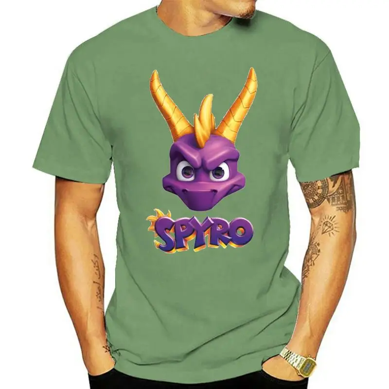 

Spyro Face Men'S T-Shirt - White