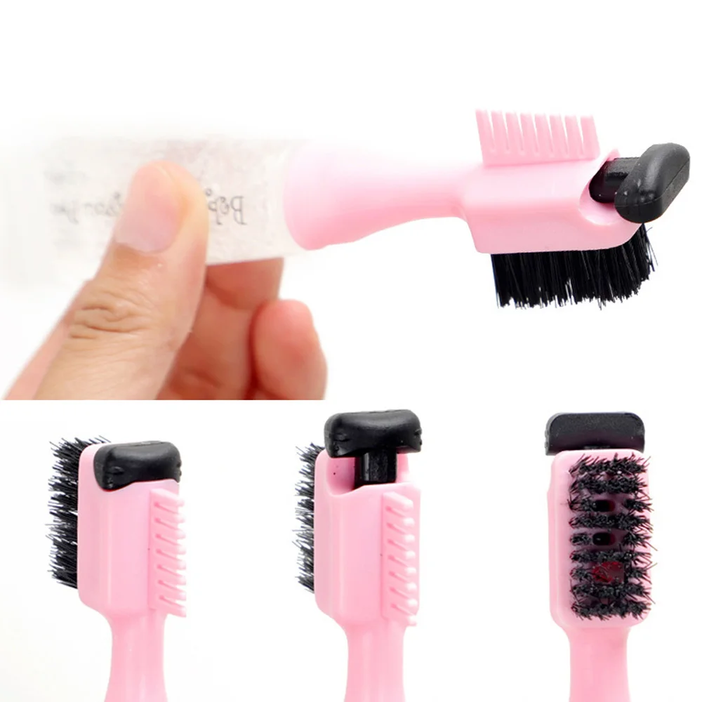 Baby Hair Edge Pro Gel 20G Edge Control Brush Con Gel 10G + 20G Colla Per Adesivi Impermeabili Anteriori In Pizzo Accessori Per Parrucche