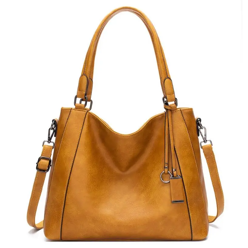 

Women Casual Tote Bag Female Handbag Shoulder Bag for Women Tote Ladies Vintage Leather Crossbody Messenger Bag