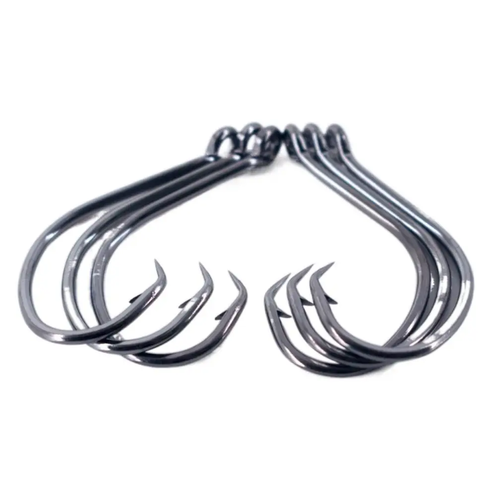

High Carbon Steel Fishing Hooks, Sharp Head Barbed Hook, Strong Japan, Durable with Barb, 5 #-6 #, 20 PCs/Lot