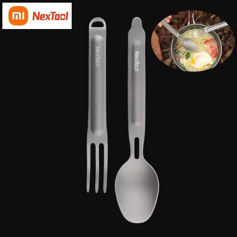 

Вилка-ложка Xiaomi NexTool 2 в 1 из чистого титана