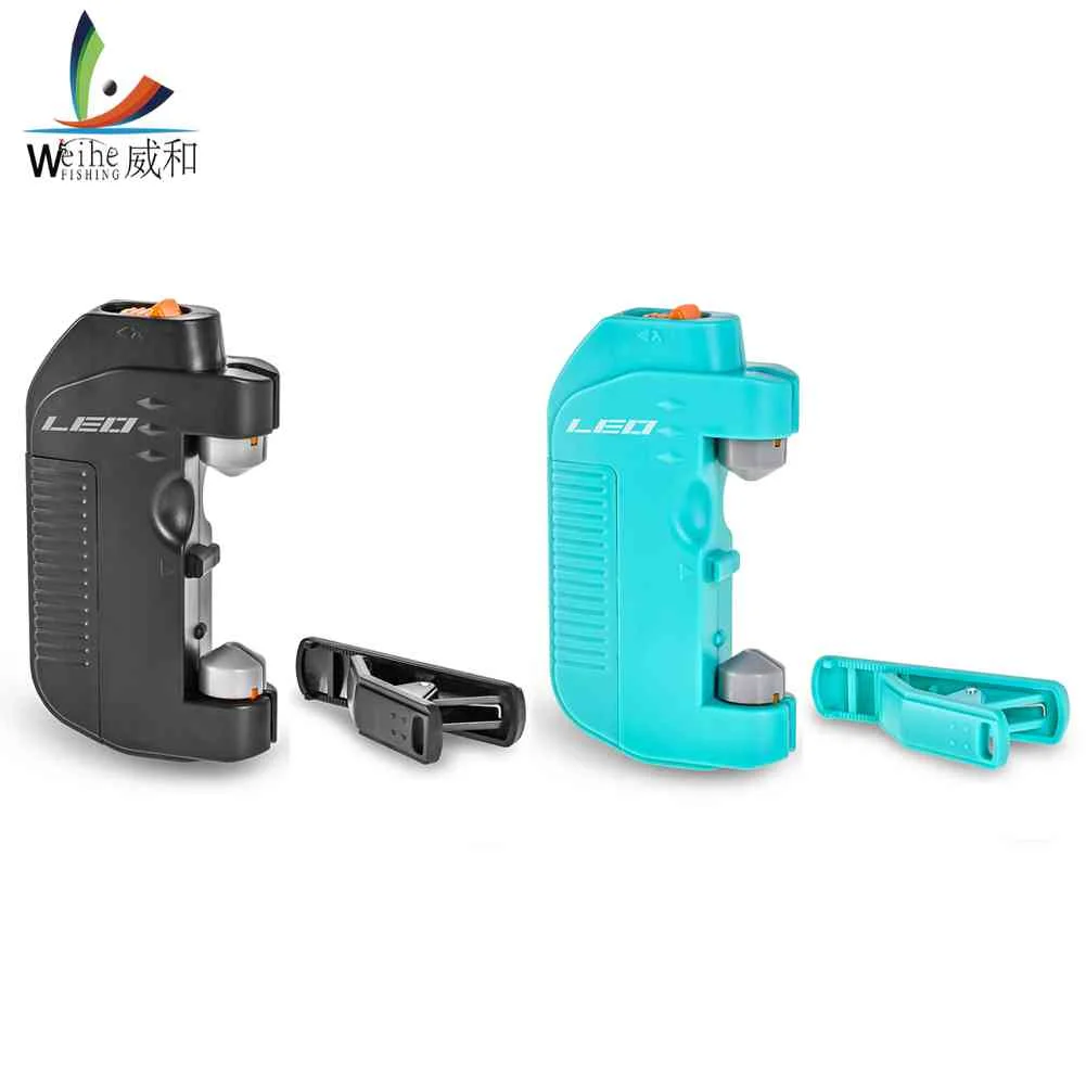 

Electric Knot Knotting Machine Fishing Line Winder Knotter Equipment Black for Outdoor Fishing Tackle Accessories