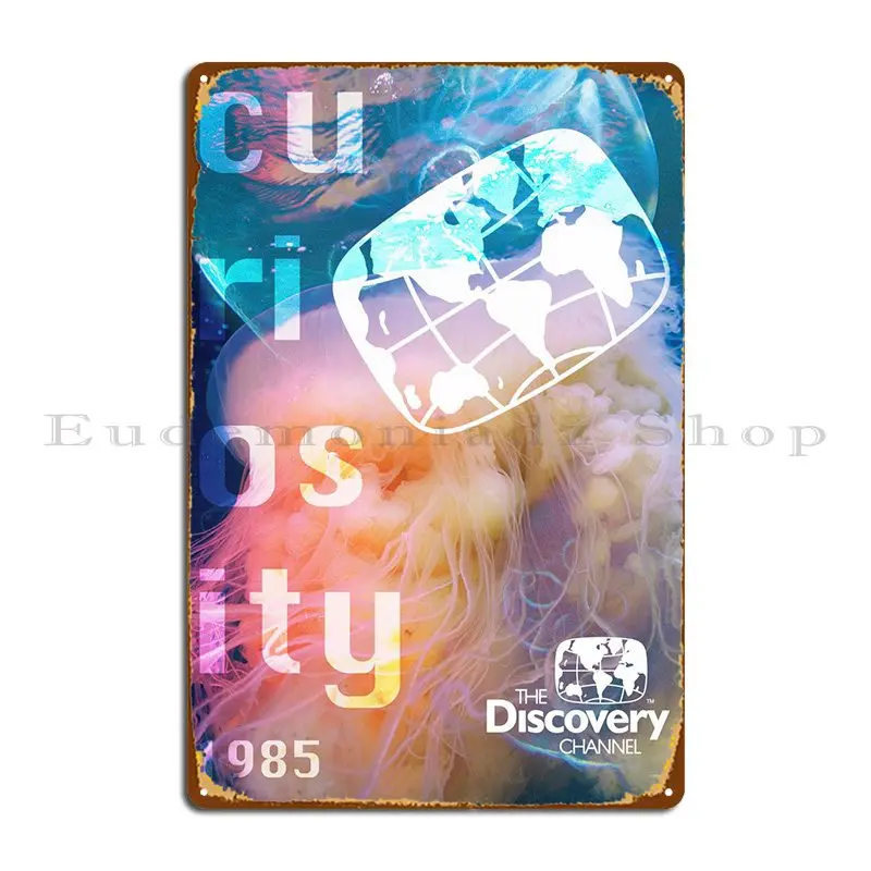 

Металлический плакат с любопытством