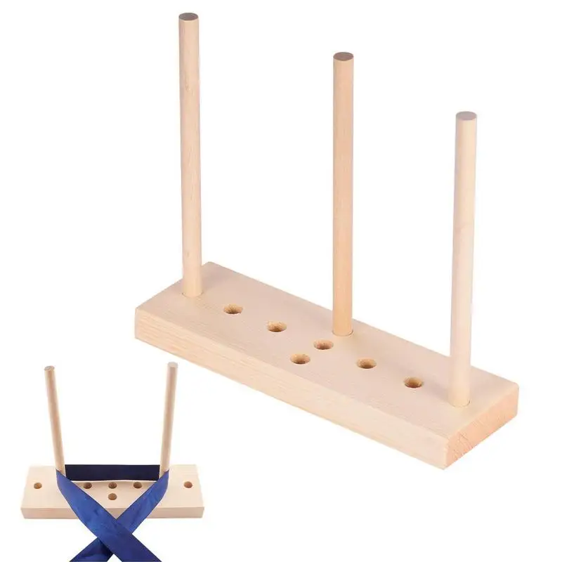 

Приспособление для изготовления бантов, деревянный венок, инструмент для изготовления ленточных поделок, аксессуары для рукоделия