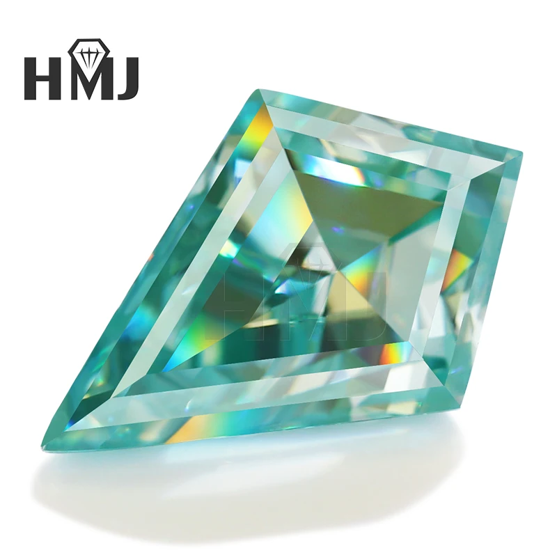 HMJ оптовая продажа свободные муассаниты камни огранка воздушного змея цвет D