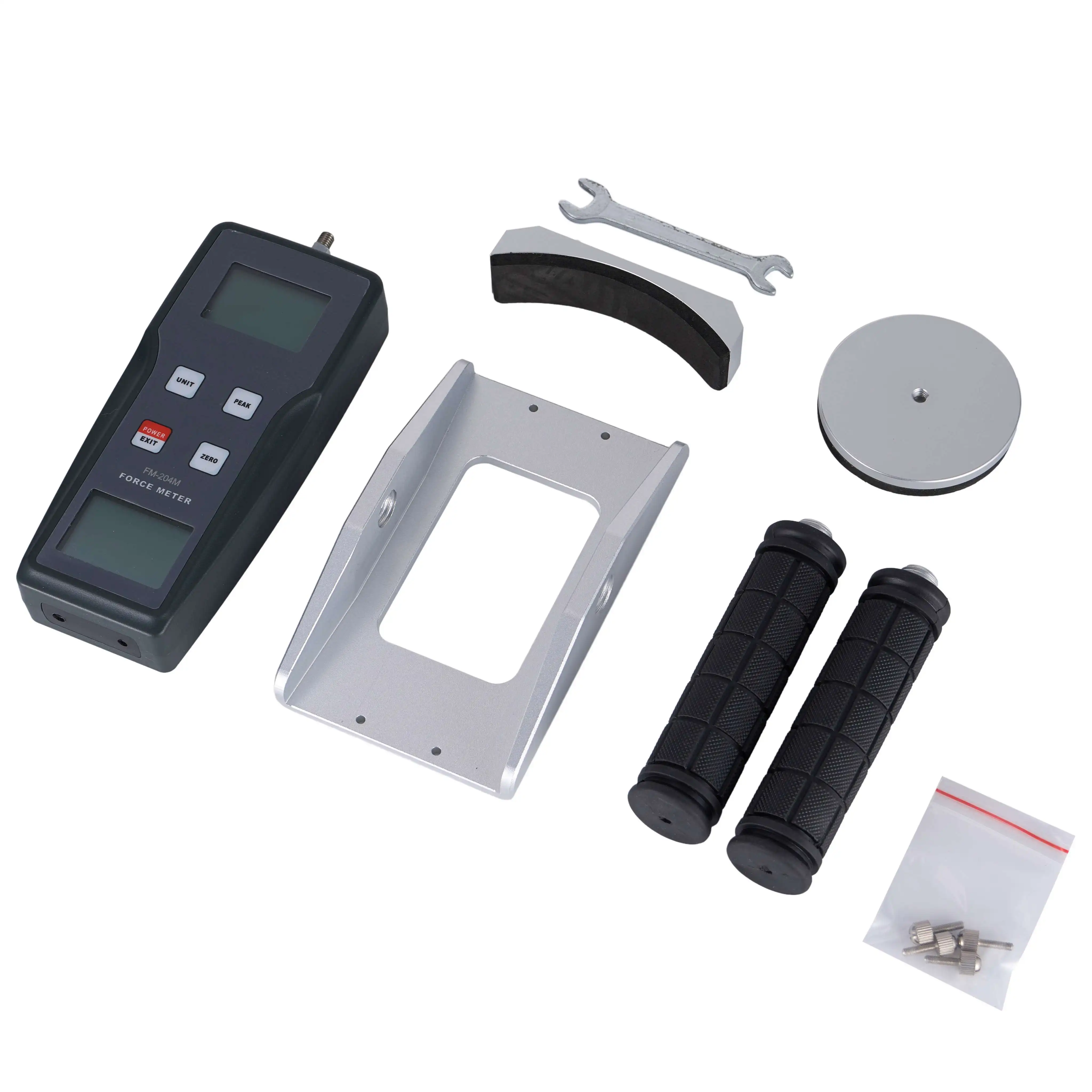 Цифровой измеритель силы FM-204M Прибор для измерения мышц Тестирование тела 4 шт.