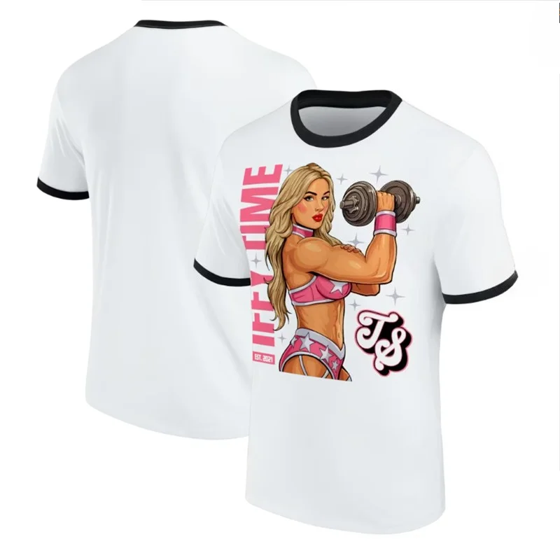 Футболка унисекс Tiffany Stratton Merch, мужская футболка с коротким рукавом, повседневные топы, женская одежда, топы Y2K (art.: 3920db292fccf) - 3920db292fccf